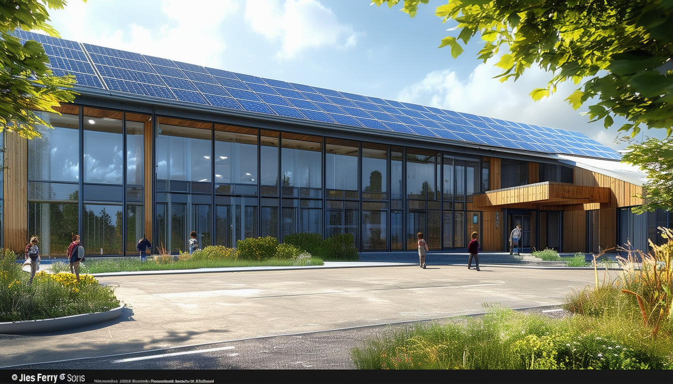 découvrez comment l'école jules-ferry à genlis illumine l'avenir de ses élèves grâce à ses panneaux solaires innovants, produisant de l'électricité tout en sensibilisant à l'écologie.