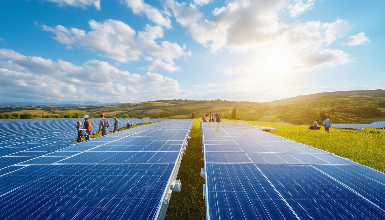 découvrez comment l'entreprise les gorronnaises s'engage pour l'avenir en investissant dans l'énergie solaire à gorron. un pas vers une transition énergétique durable et respectueuse de l'environnement.