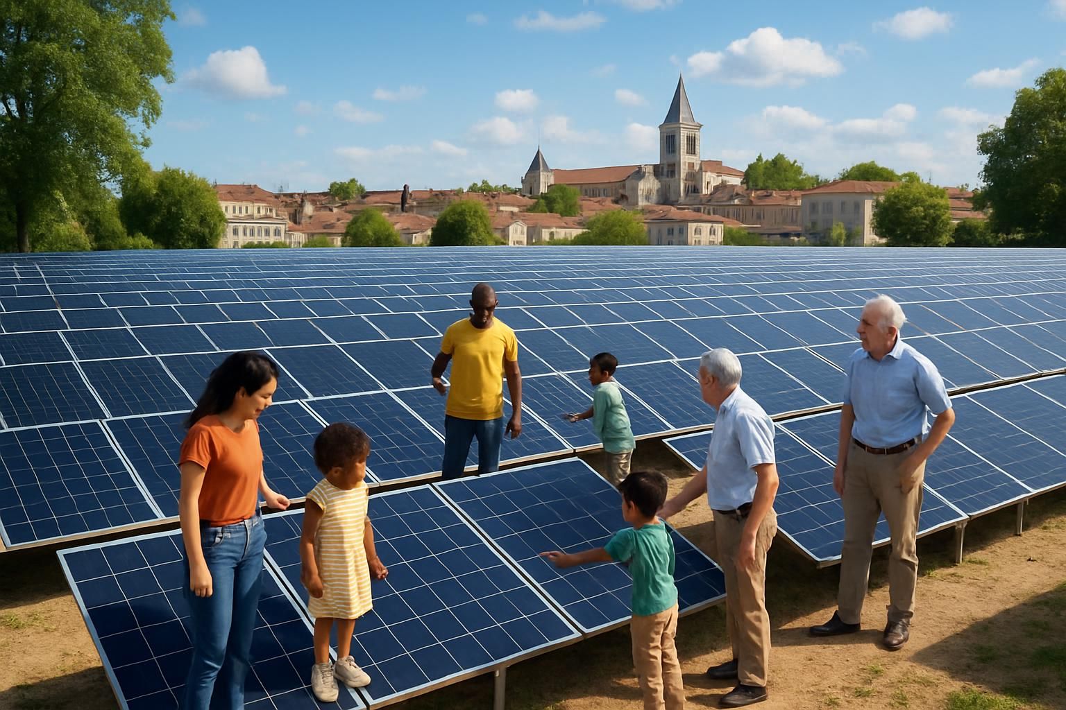 grand cognac investit dans l'énergie solaire avec un projet ambitieux de 12 000 m² de panneaux photovoltaïques, une installation accessible à tous pour un avenir plus durable.