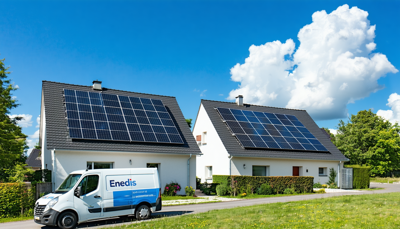 à guémar, enedis a raccordé 1136 panneaux photovoltaïques permettant à 100 foyers de profiter de l'énergie solaire. découvrez comment cette initiative contribue à la transition énergétique locale.