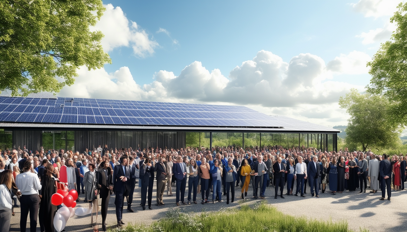 découvrez l'inauguration de la plus grande centrale photovoltaïque sur toiture en france, située à beauvais. un projet innovant qui marque un tournant dans la transition énergétique et l'utilisation des énergies renouvelables.