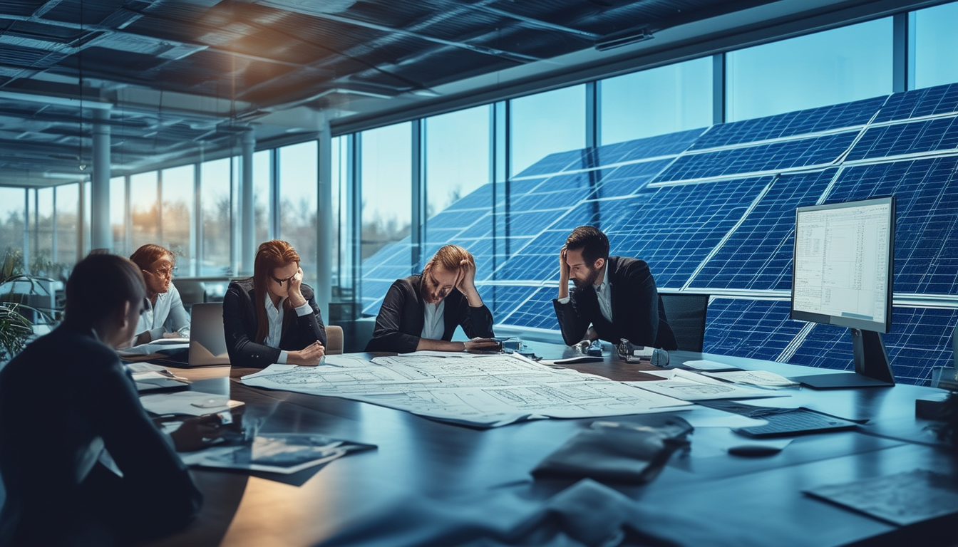 découvrez les inquiétudes grandissantes des salariés d'un fabricant français de panneaux photovoltaïques face à un possible rachat. ce projet pourrait-il mettre en péril l'avenir de l'entreprise et de ses employés ?