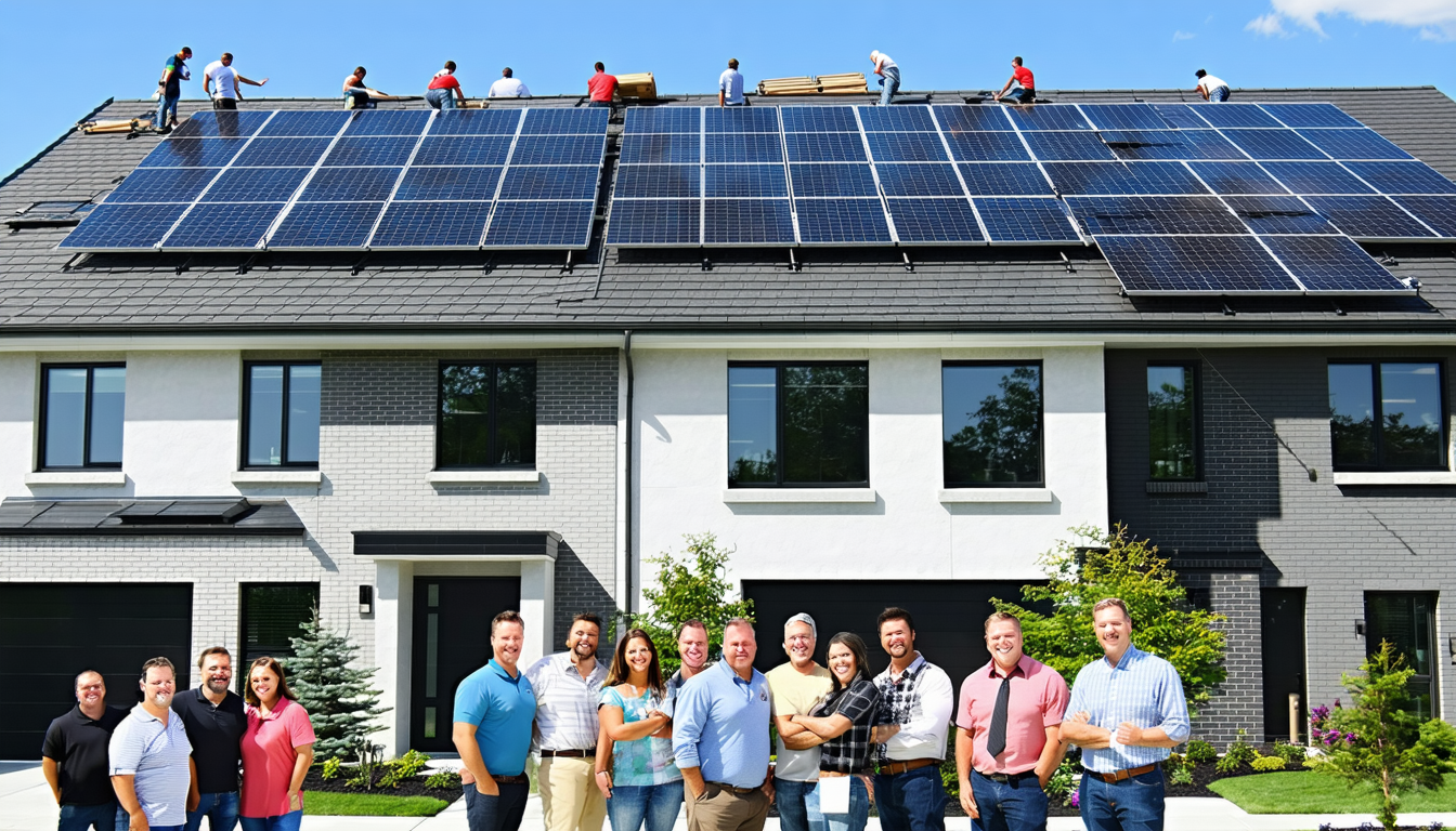 découvrez comment 21 maisons ont réduit leurs coûts en installant collectivement des panneaux photovoltaïques. profitez des avantages d'une commande groupée pour maximiser vos économies et participer à la transition énergétique.