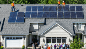 Installation collective de panneaux photovoltaïques pour 21 maisons : Économies réalisées grâce à une commande groupée La ville de Tamm, située dans le Landkreis de Ludwigsburg, a récemment organisé une installation collective de panneaux photovoltaïques pour 21 maisons. Ce projet […]
