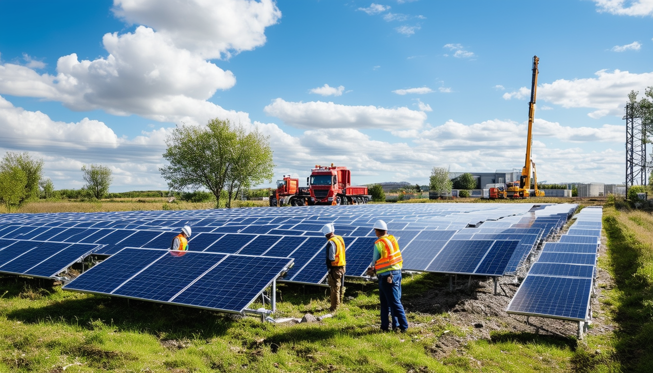 découvrez l'installation de 4 000 panneaux solaires dédiée à la station d'épuration, un projet ambitieux visant à promouvoir les énergies renouvelables et à réduire l'empreinte carbone. explorez les avantages écologiques et économiques de cette initiative durable.