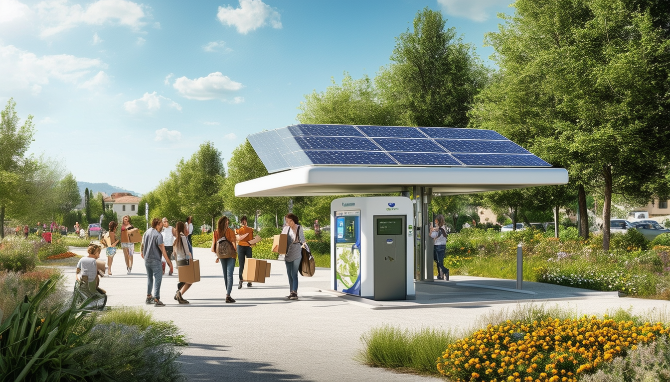 découvrez l'installation de consignes de retrait de colis solaires à béziers, une initiative éco-responsable de la poste qui allie praticité et respect de l'environnement. simplifiez vos retraits tout en participant à la transition écologique !