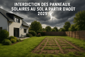 Interdiction des panneaux solaires au sol : les impacts possibles sur votre propriété à partir d’août 2025