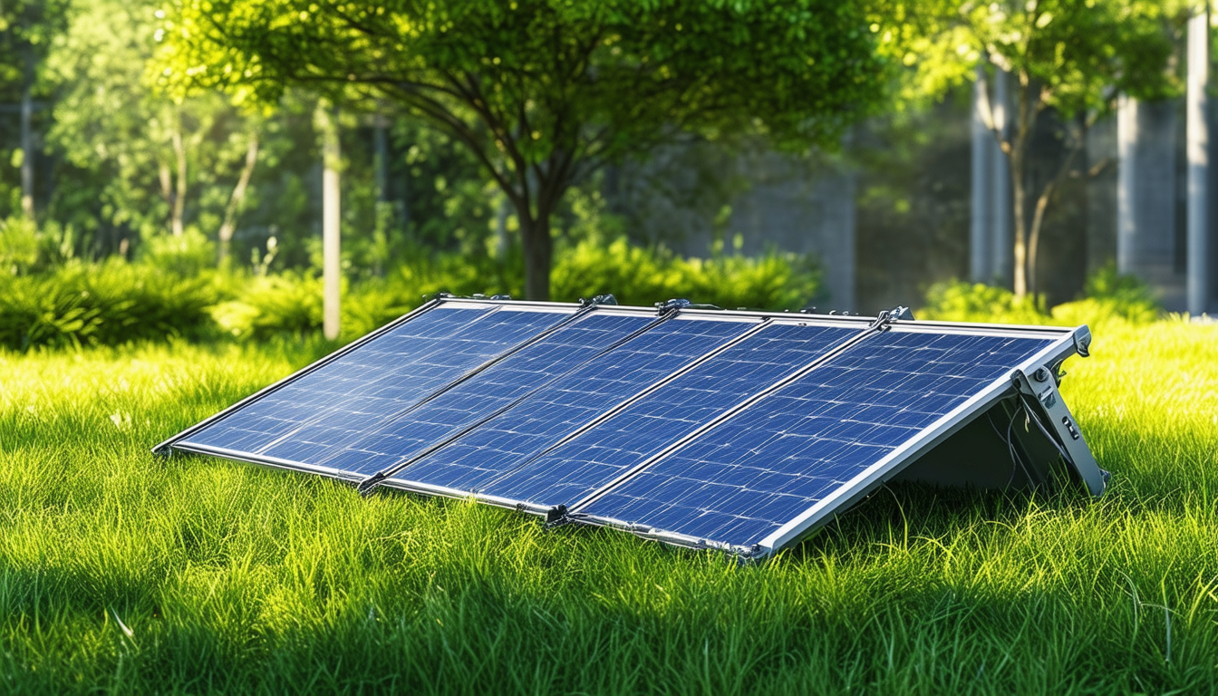 découvrez l'iris t1, un panneau solaire portable révolutionnaire équipé d'un système de suivi intelligent pour maximiser votre production d'énergie. adapté à tous vos besoins énergétiques, il allie performance, praticité et innovation pour une énergie renouvelable à portée de main.