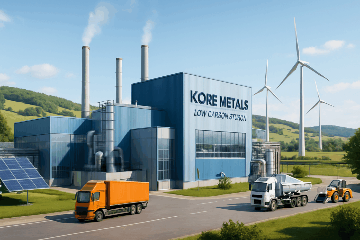 kore metals prévoit de produire du silicium métallique à faible teneur en carbone en france, renforçant ainsi l'industrie durable et innovante du pays.