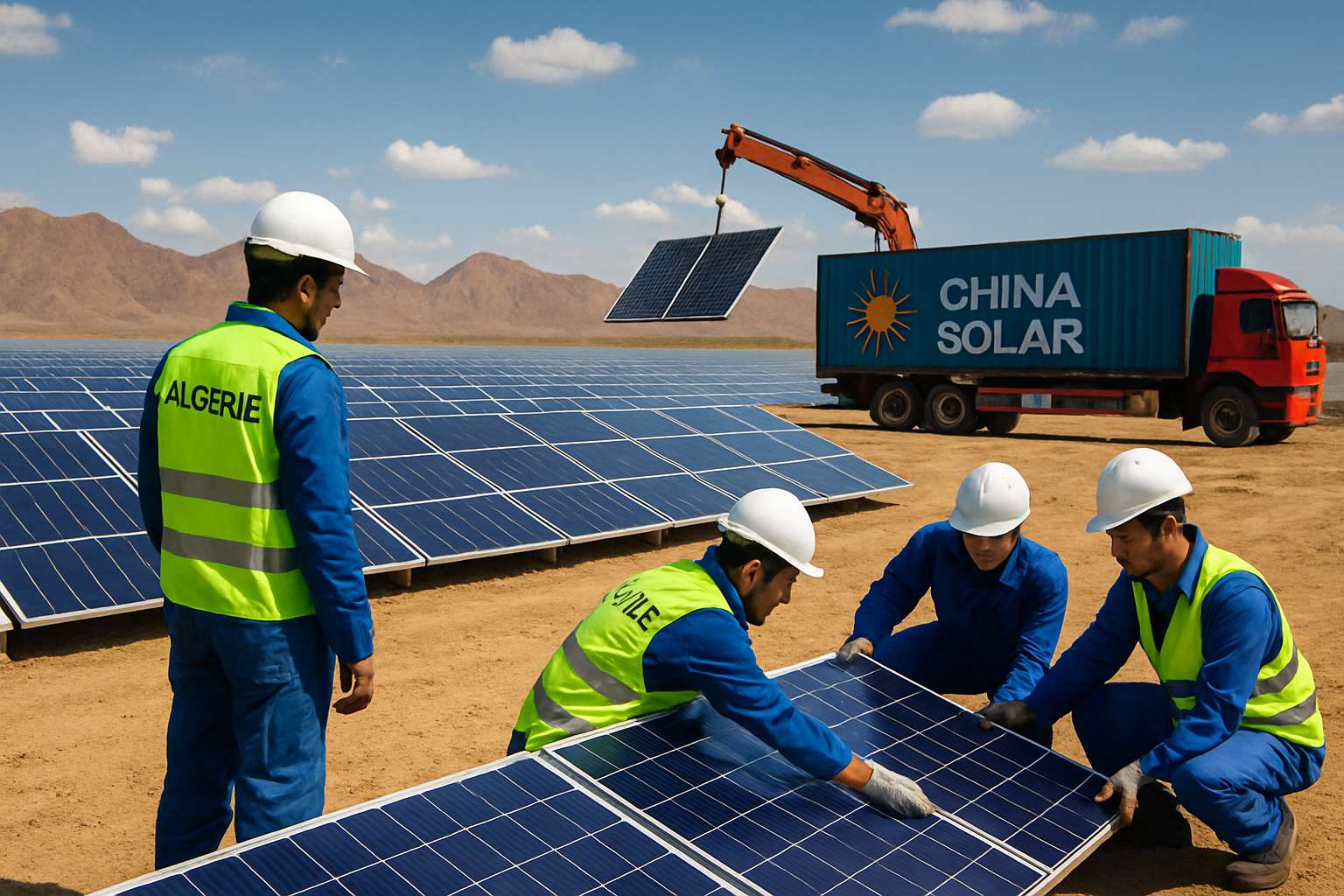 découvrez comment l'algérie renforce son engagement envers les énergies renouvelables en investissant massivement dans l'énergie solaire, soutenue par des importations importantes de panneaux photovoltaïques en provenance de chine. un pas décisif vers une transition énergétique durable.