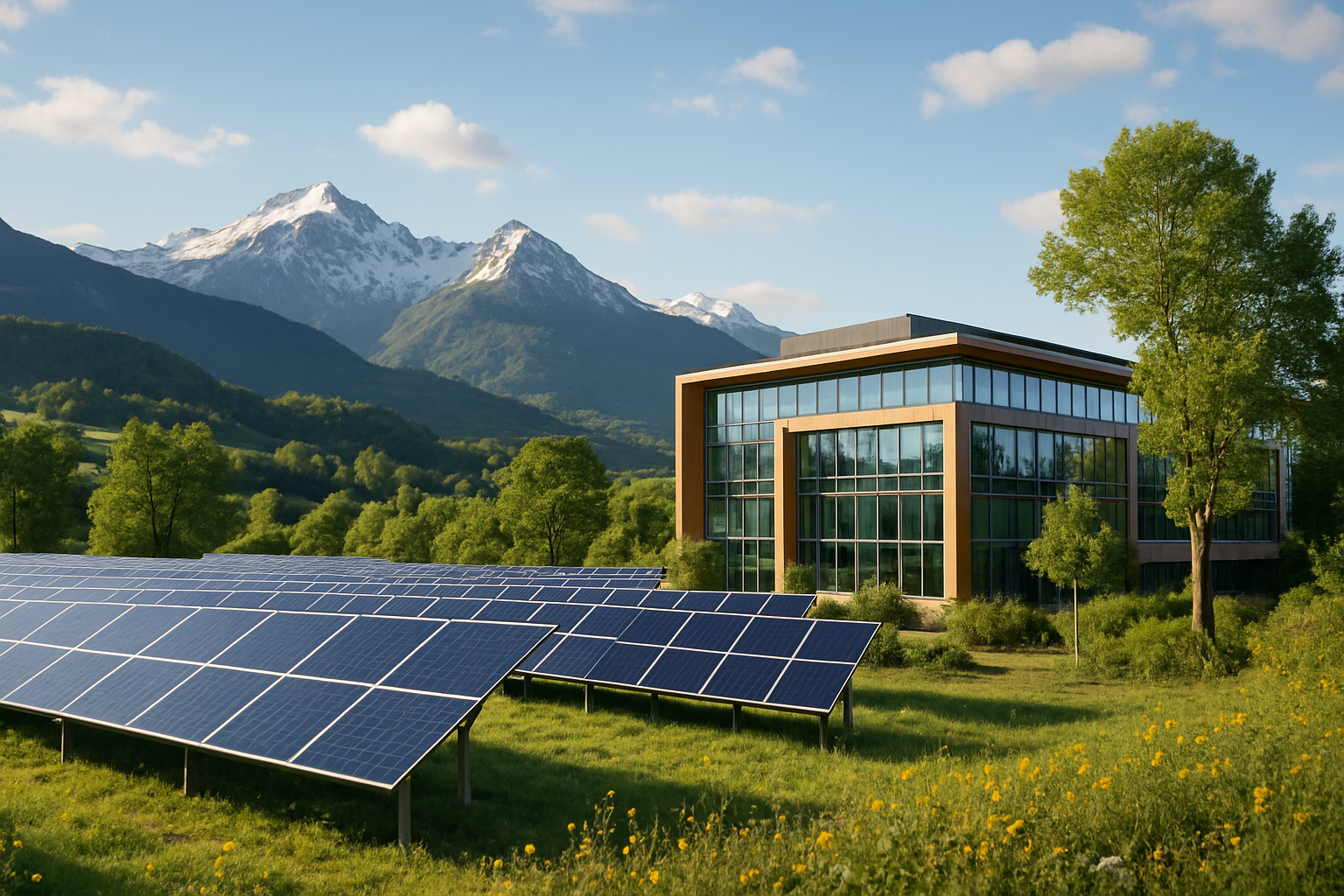découvrez comment la banque populaire soutient le développement de l'énergie solaire en auvergne-rhône-alpes, en investissant dans des initiatives durables et innovantes pour soutenir la transition énergétique dans la région.