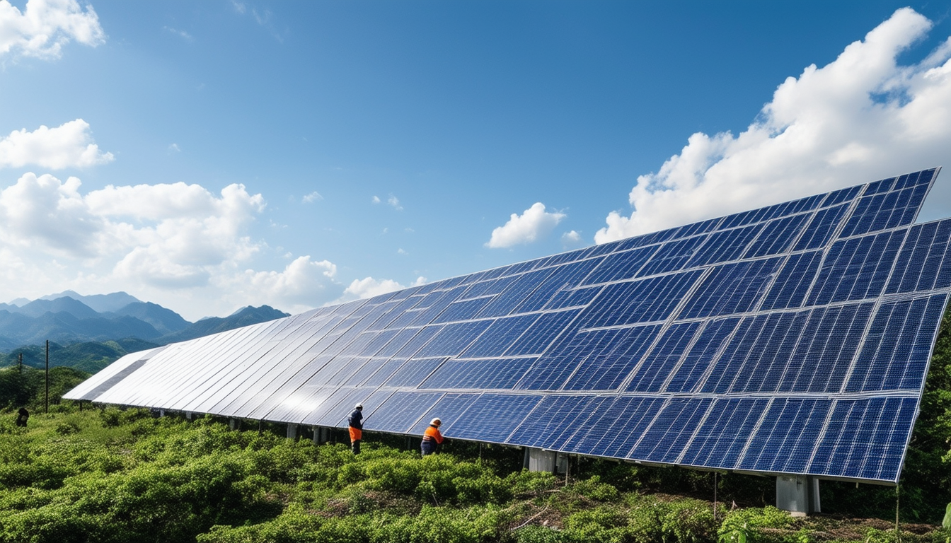 découvrez comment la chine a dévoilé la première 'grande muraille' solaire au monde, une innovation révolutionnaire qui marque un tournant dans la production d'énergie photovoltaïque. explorez les implications de cette avancée technologique pour l'avenir des énergies renouvelables.