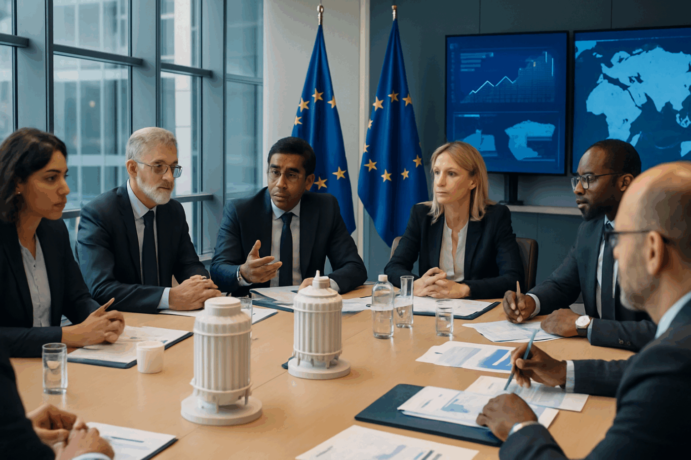 la commission européenne ouvre une consultation publique pour recueillir les avis sur l'intégration des petits réacteurs nucléaires dans la politique énergétique de l'union européenne, visant à renforcer la sécurité énergétique et la transition vers des sources d'énergie décarbonées.