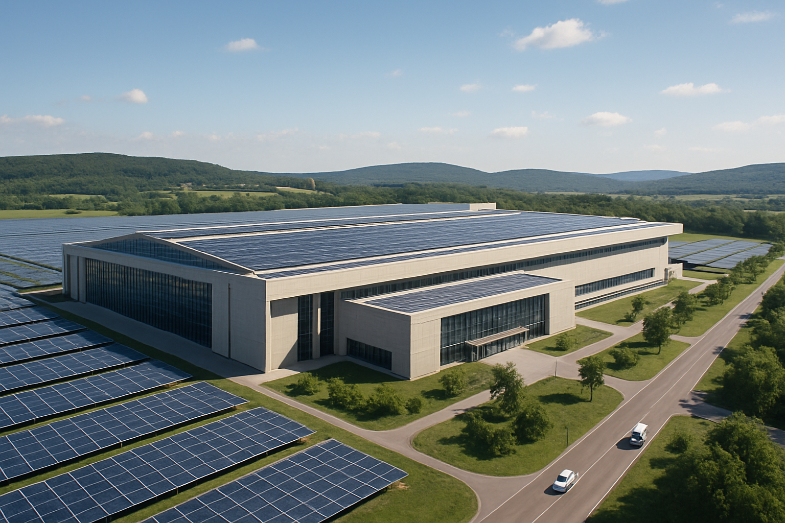 découvrez comment la france investit 50 millions d'euros pour la construction d'une usine géante de panneaux solaires à hambach, un projet écologique ambitieux visant à renforcer la transition énergétique et à favoriser l'innovation durable.