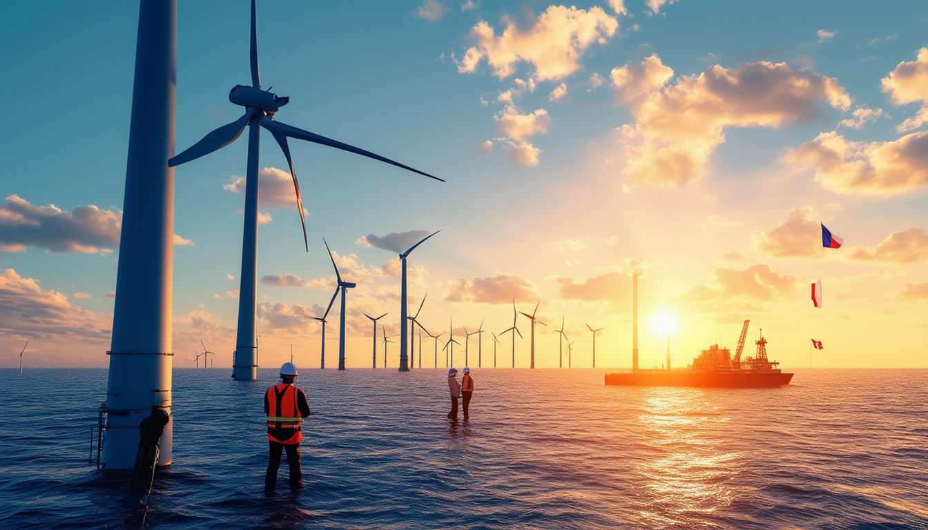 découvrez comment la france révolutionne l'énergie éolienne en mer avec des innovations qui pourraient transformer le paysage énergétique mondial. un avenir prometteur pour une planète plus verte.