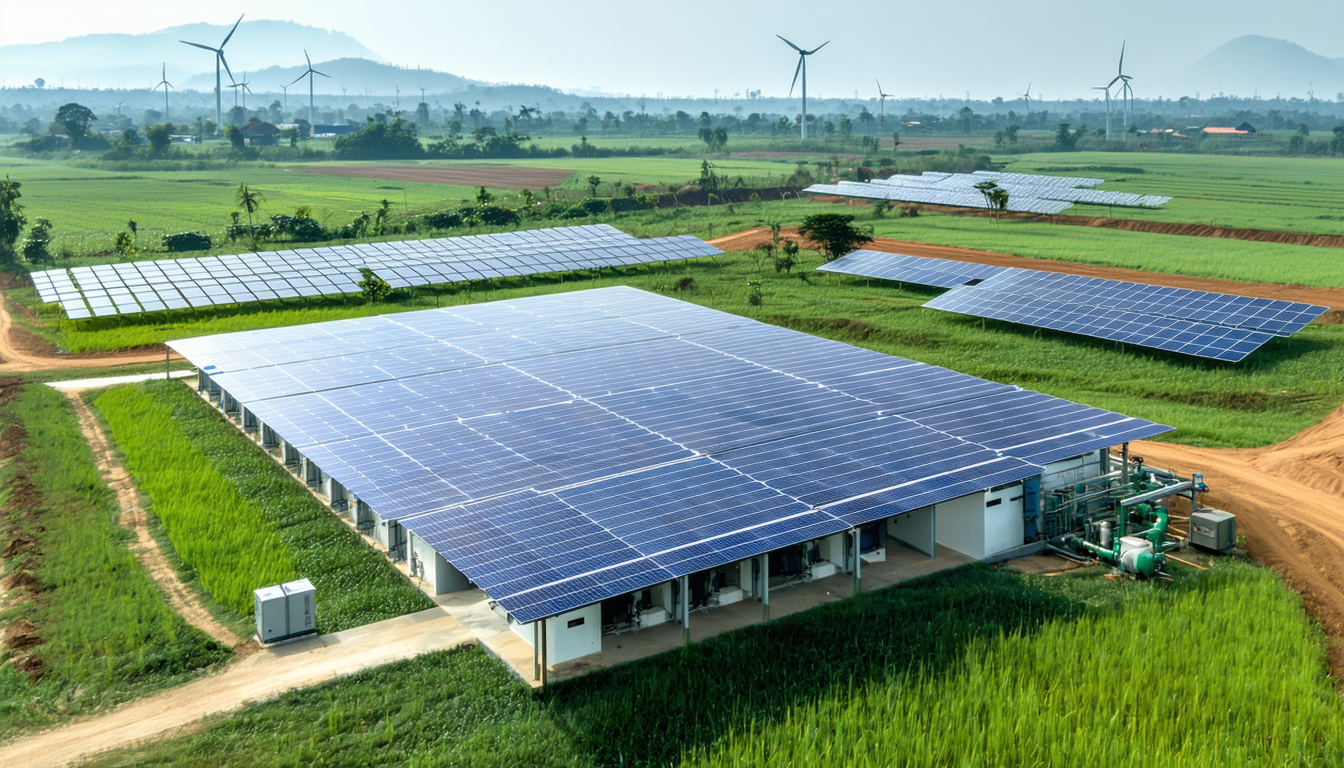 la solar energy corp of india inaugure un système de stockage d'énergie de 1 200 mwh et lance des projets hybrides de 50 mw en andhra pradesh pour renforcer la production d'énergie renouvelable.