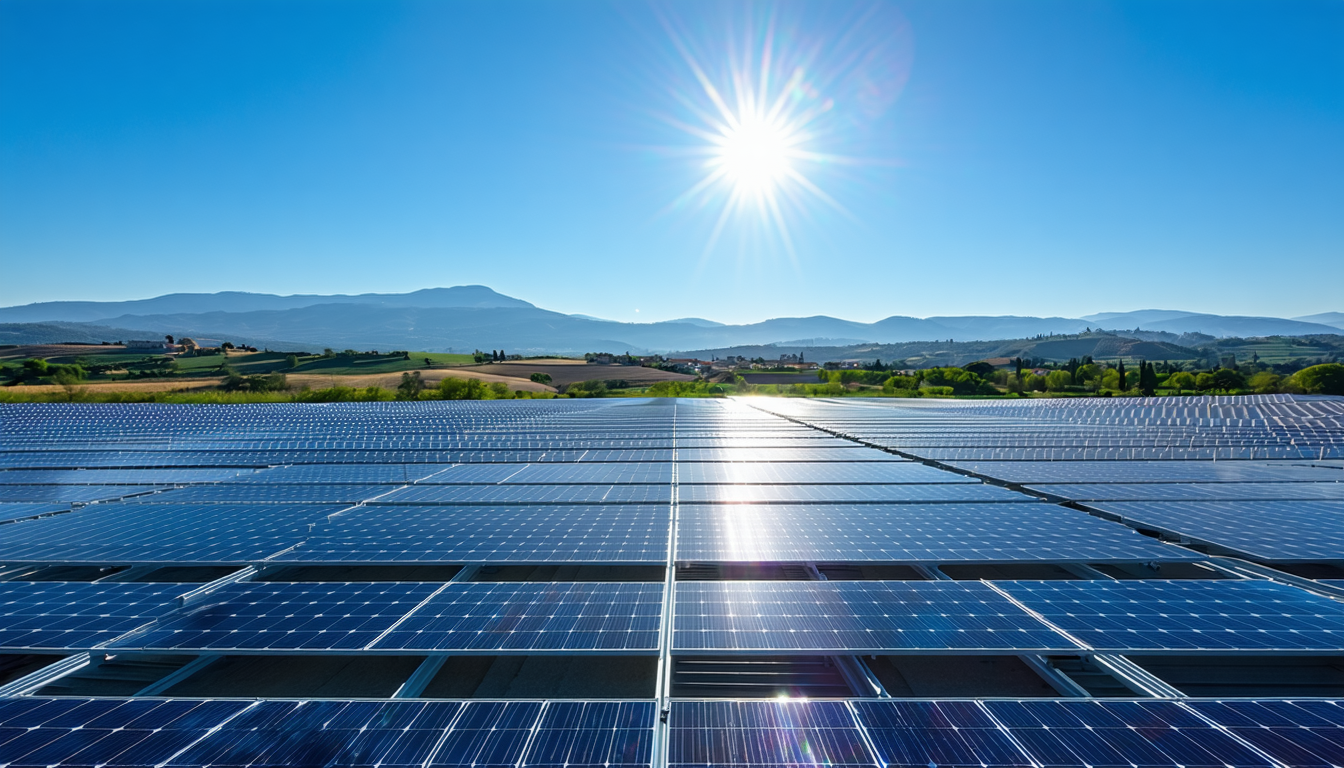 découvrez comment la capacité du parc solaire photovoltaïque en france atteint 26,8 gw, ses impacts sur la transition énergétique et les perspectives 2025.