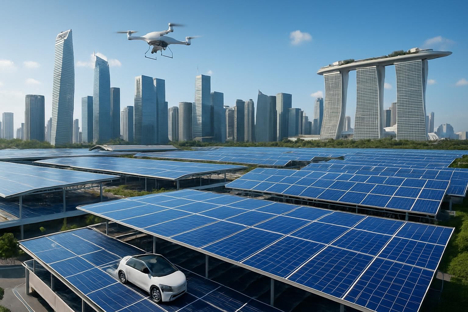 découvrez comment la capacité solaire photovoltaïque de singapour devrait atteindre 5,3 gw d'ici 2035, selon les analyses et prévisions de globaldata, mettant en lumière l'avenir énergétique durable du pays.