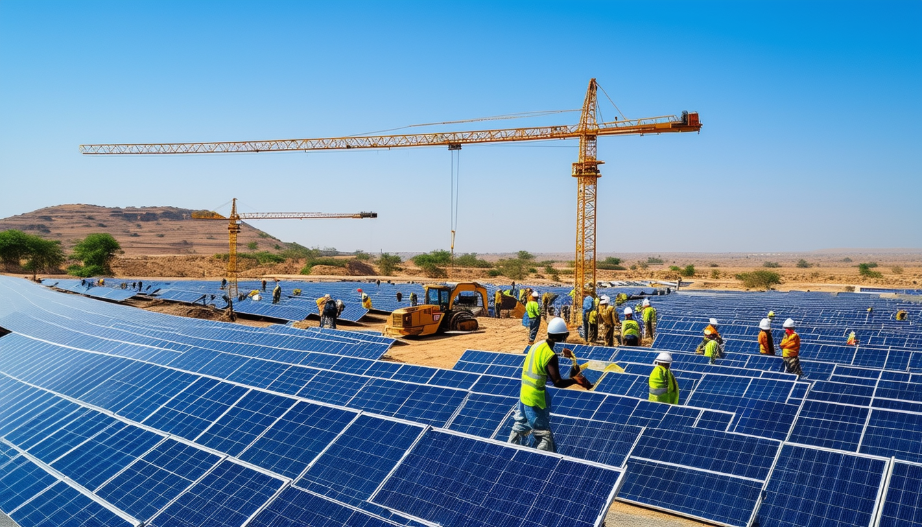 découvrez le chantier ambitieux de totalenergies en inde, où se dessine le plus vaste parc solaire mondial. explorez les enjeux, les innovations et les perspectives de ce projet monumental qui vise à transformer l'énergie durable.