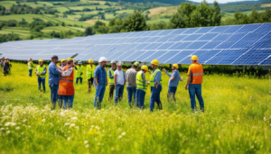 Le projet de construction d’un parc photovoltaïque sur une prairie du Calvados soulève des controverses importantes parmi les agriculteurs de la région. Ce projet, qui vise à installer plus de 34 000 panneaux solaires sur une superficie de 27 hectares, […]