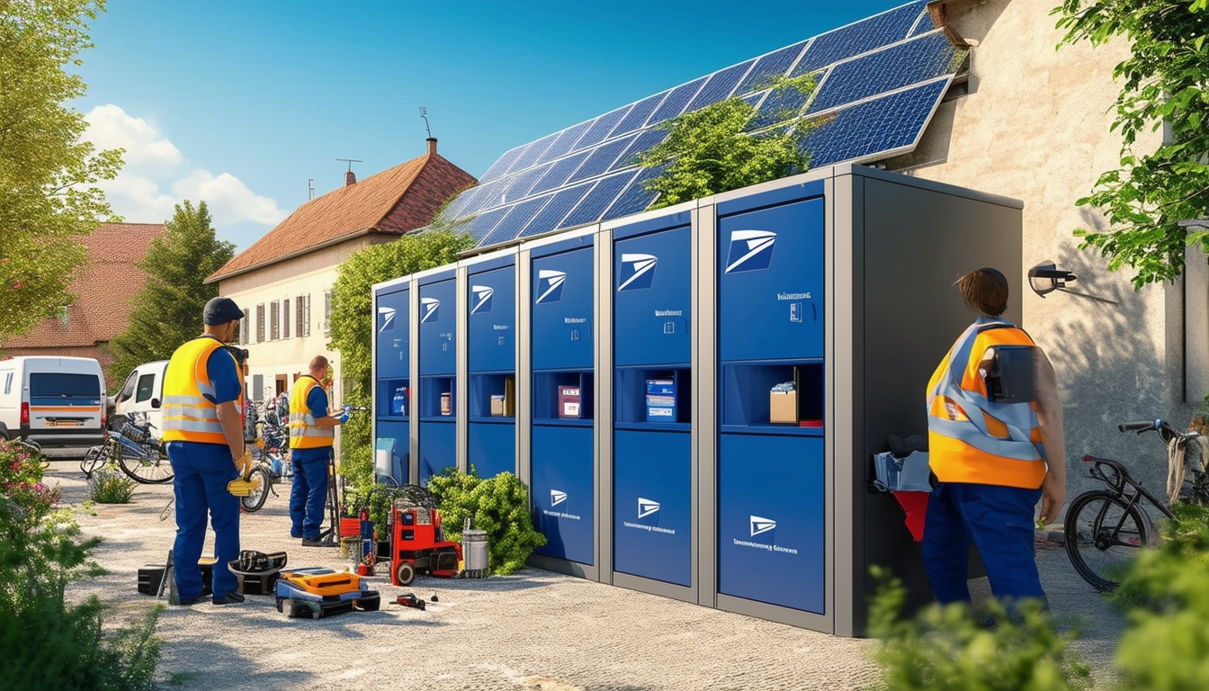 découvrez comment la filiale de la poste met en œuvre des solutions innovantes avec le déploiement de consignes solaires en eure-et-loir, contribuant à un avenir plus durable et éco-responsable.