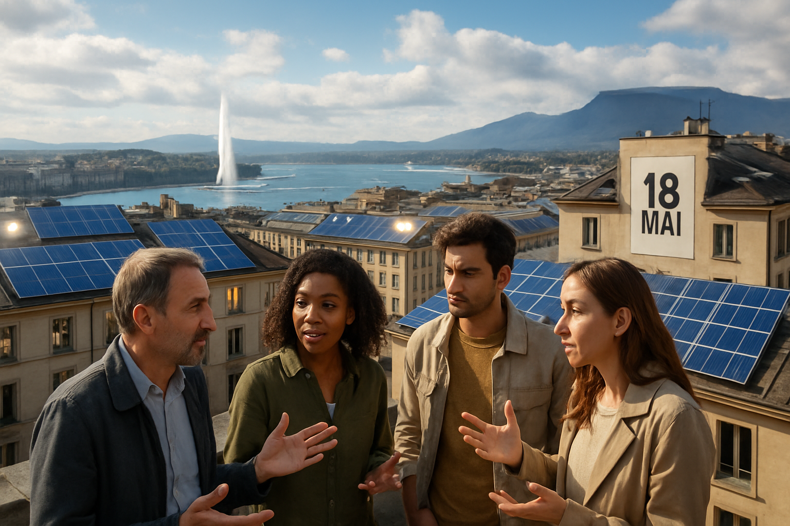 découvrez les enjeux autour du vote décisif sur l'installation de panneaux solaires sur les toits de genève, prévu le 18 mai. une initiative qui pourrait transformer le paysage énergétique de la ville et favoriser la transition écologique.