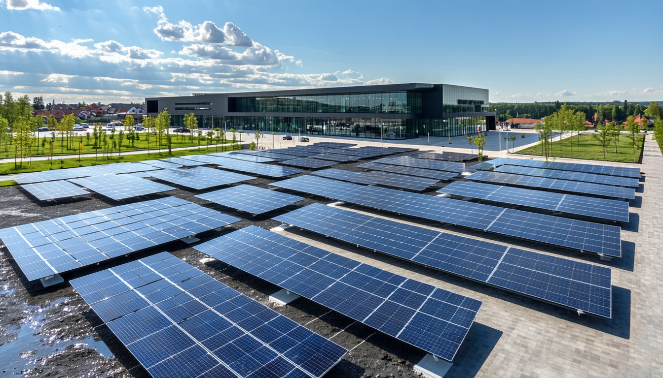 découvrez comment les thermes de wörishofen transforment leur parking en un espace innovant et durable grâce à l'installation de panneaux solaires, contribuant ainsi à une énergie verte et à la protection de l'environnement.