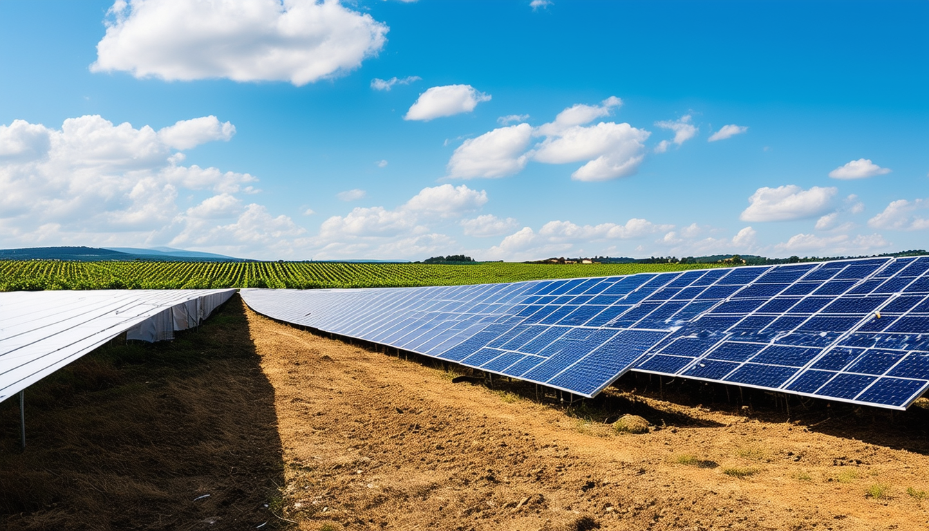 découvrez le colossal projet énergétique solaire en gironde, qui promet de révolutionner le paysage énergétique, mais qui fait face à des obstacles majeurs. un enjeu crucial pour l'avenir renouvelable de la région.