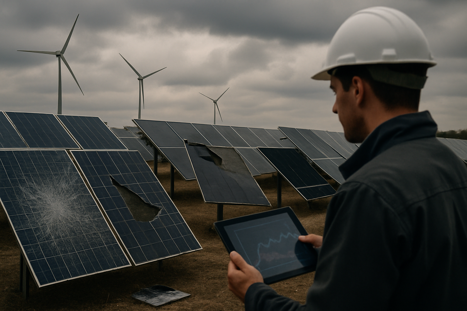 analyse du recul du marché solaire européen et de ses répercussions sur la réalisation des objectifs énergétiques et climatiques fixés pour 2030.