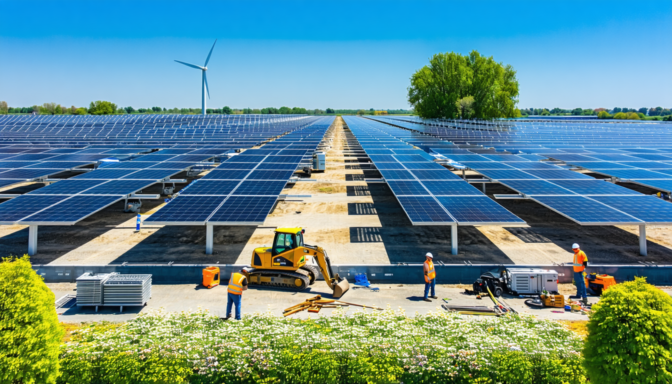 découvrez les dernières avancées du parc de thermique solaire, avec l'installation imminente des pieux prévue après pâques. restez informé sur ce projet innovant qui contribuera à la transition énergétique.