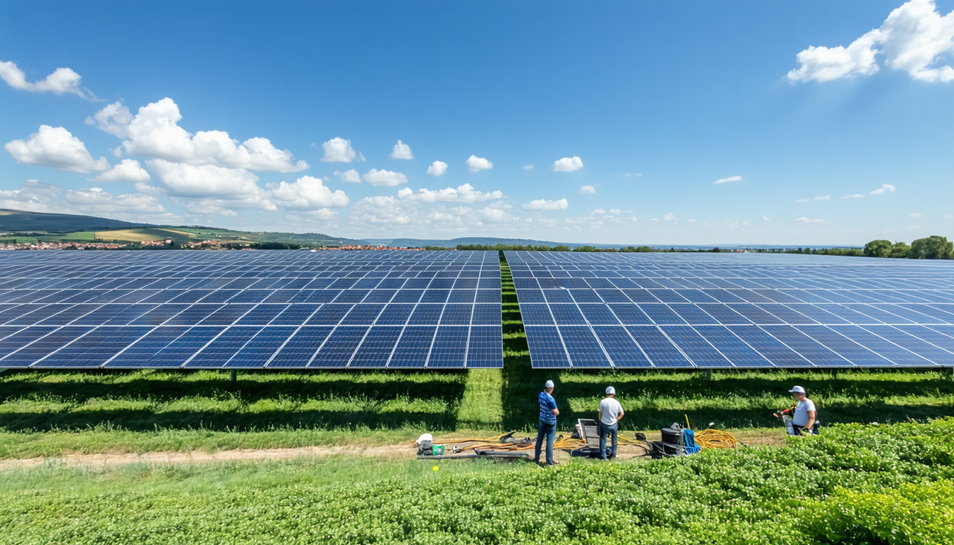 découvrez le premier parc photovoltaïque linéaire de france, qui s'apprête à entrer en fonctionnement. une avancée majeure dans l'énergie renouvelable, alliant innovation écologique et production d'énergie durable.