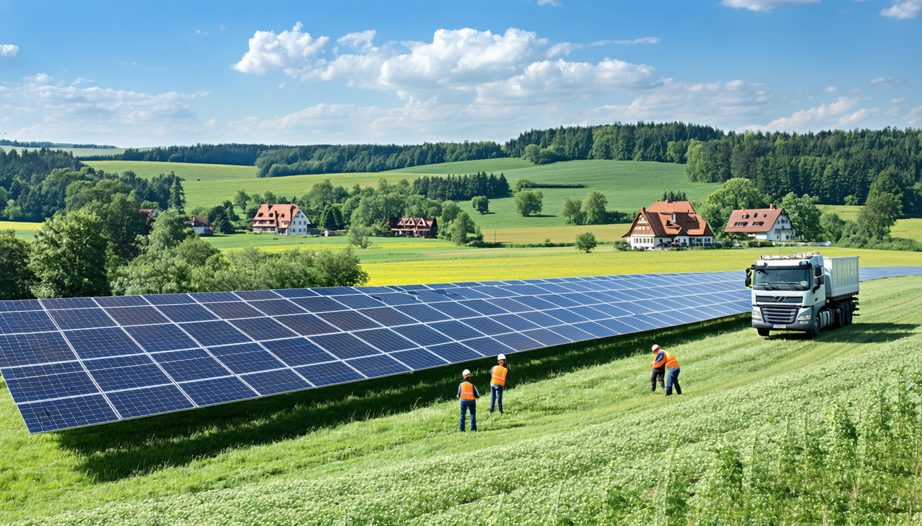 découvrez comment marienbad, en brandebourg, prévoit d'installer des panneaux solaires capables de produire 2,2 millions de kilowattheures par an, renforçant ainsi l'engagement régional pour les énergies renouvelables.