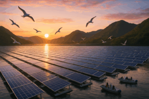 L’énergie solaire flottante représente une innovation prometteuse dans le domaine des énergies renouvelables. Ce concept novateur consiste à installer des panneaux solaires sur des surfaces d’eau, telles que des lacs ou des réservoirs, offrant ainsi une alternative aux installations terrestres. […]
