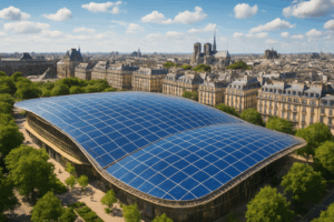 Un projet ambitieux est en cours à Paris, avec l’installation de 1200 panneaux photovoltaïques sur le toit de la Canopée des Halles. Prévu pour être mis en service d’ici janvier prochain, cette initiative s’inscrit dans le cadre du « plan climat » […]