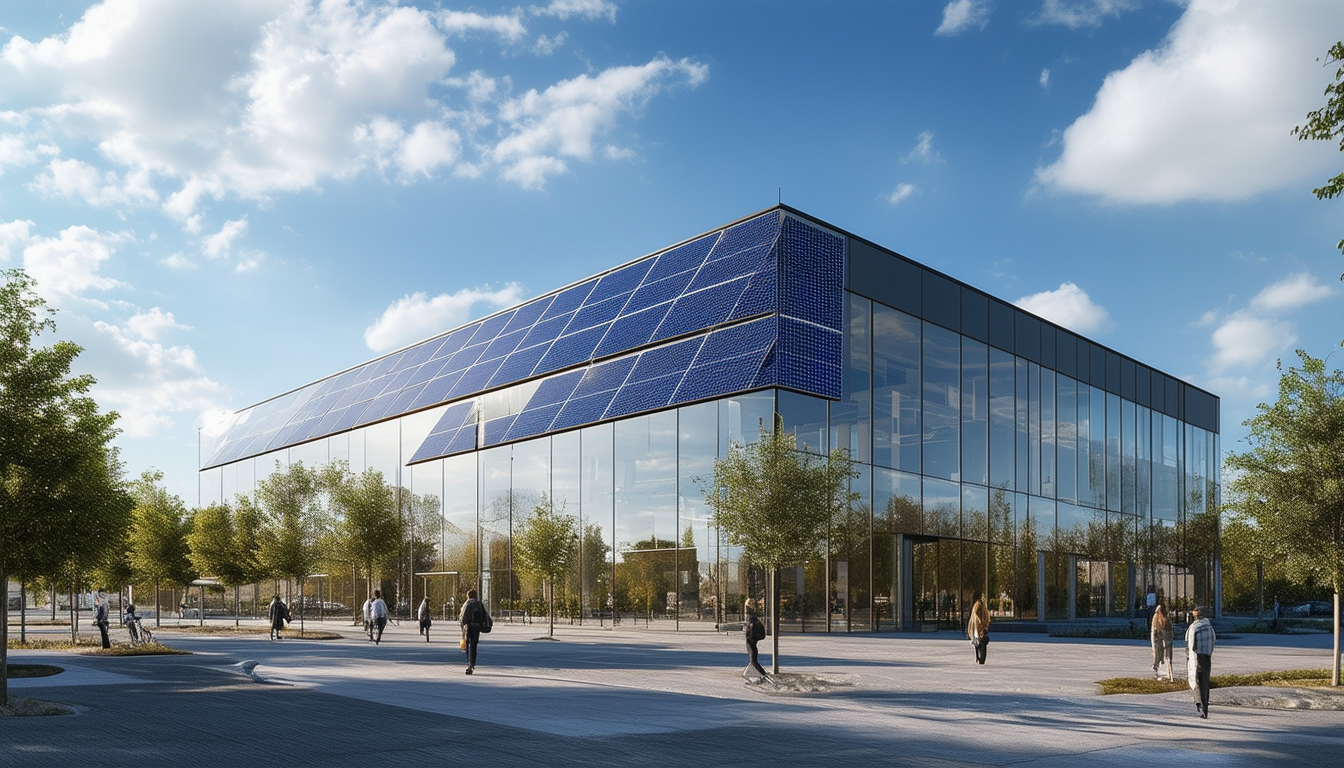 découvrez comment les panneaux solaires kollektor solink intégrés dans la façade d'un immeuble de bureaux révolutionnent l'utilisation de l'énergie renouvelable. alliant esthétique et performance, ces solutions innovantes permettent non seulement de réduire l'empreinte carbone, mais aussi d'optimiser l'autonomie énergétique de votre bâtiment.