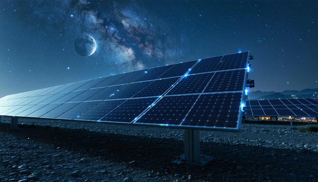 découvrez comment les panneaux solaires de demain révolutionnent la production d'énergie en capturant la lumière même la nuit, pour une énergie durable et continue.