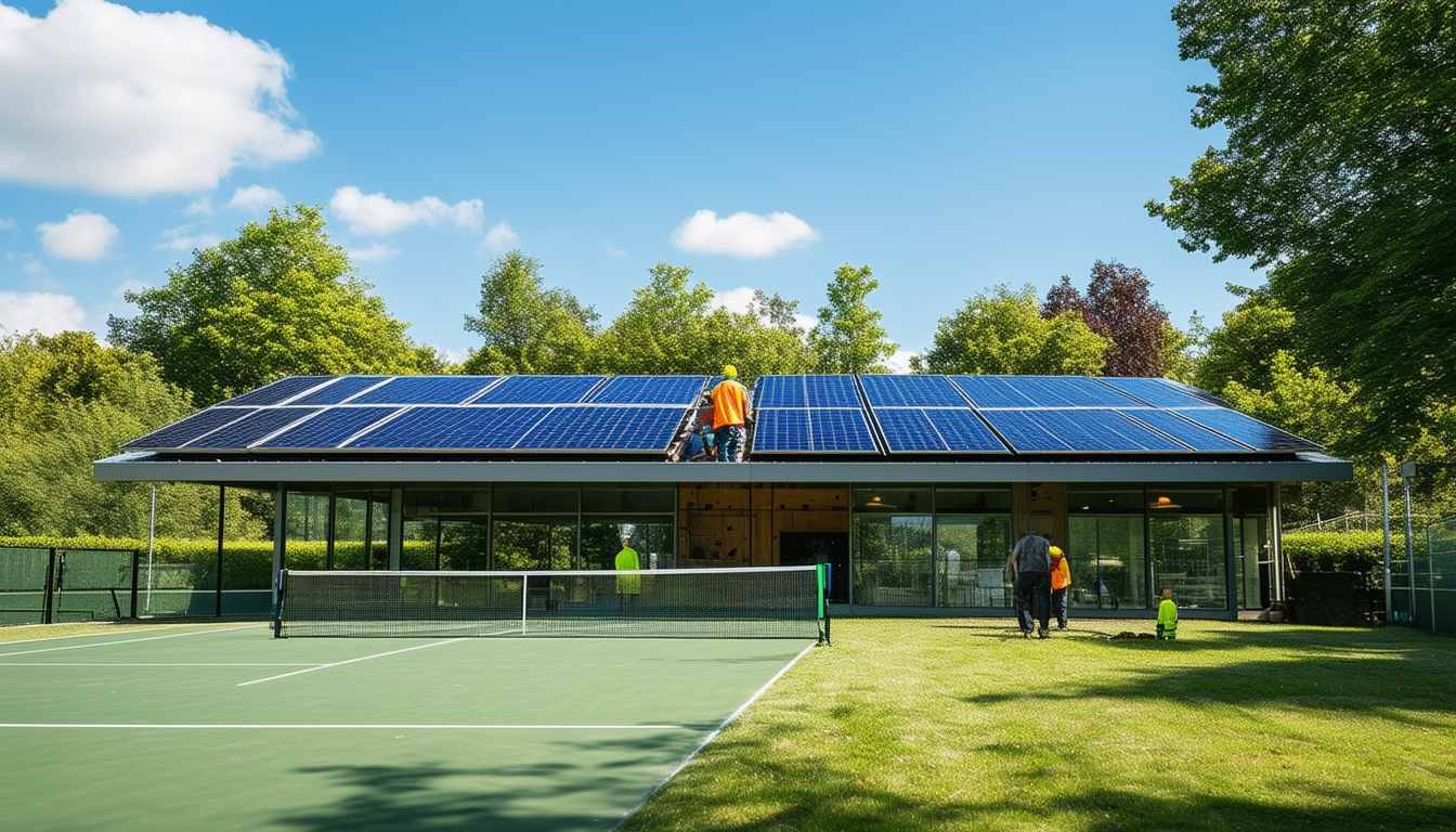 découvrez comment les panneaux solaires du club de tennis de bergkamen vont bientôt entrer en service, contribuant à une énergie propre et durable tout en réduisant les coûts. un projet innovant au service de l'environnement et des membres du club.