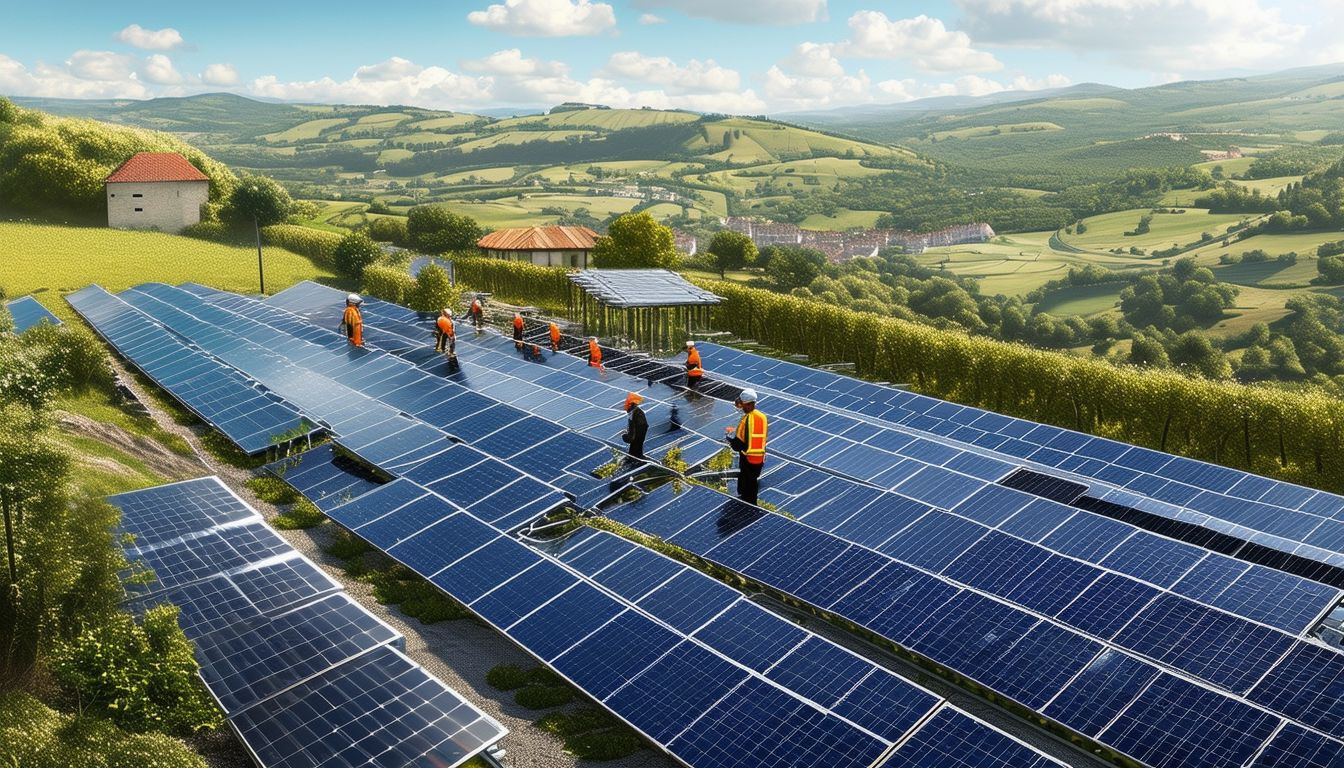 découvrez les stratégies innovantes de la france pour atteindre un objectif ambitieux de 40% de production locale de panneaux solaires. analyse des initiatives écologiques et des politiques énergétiques qui soutiennent cette transition vers une énergie renouvelable durable.