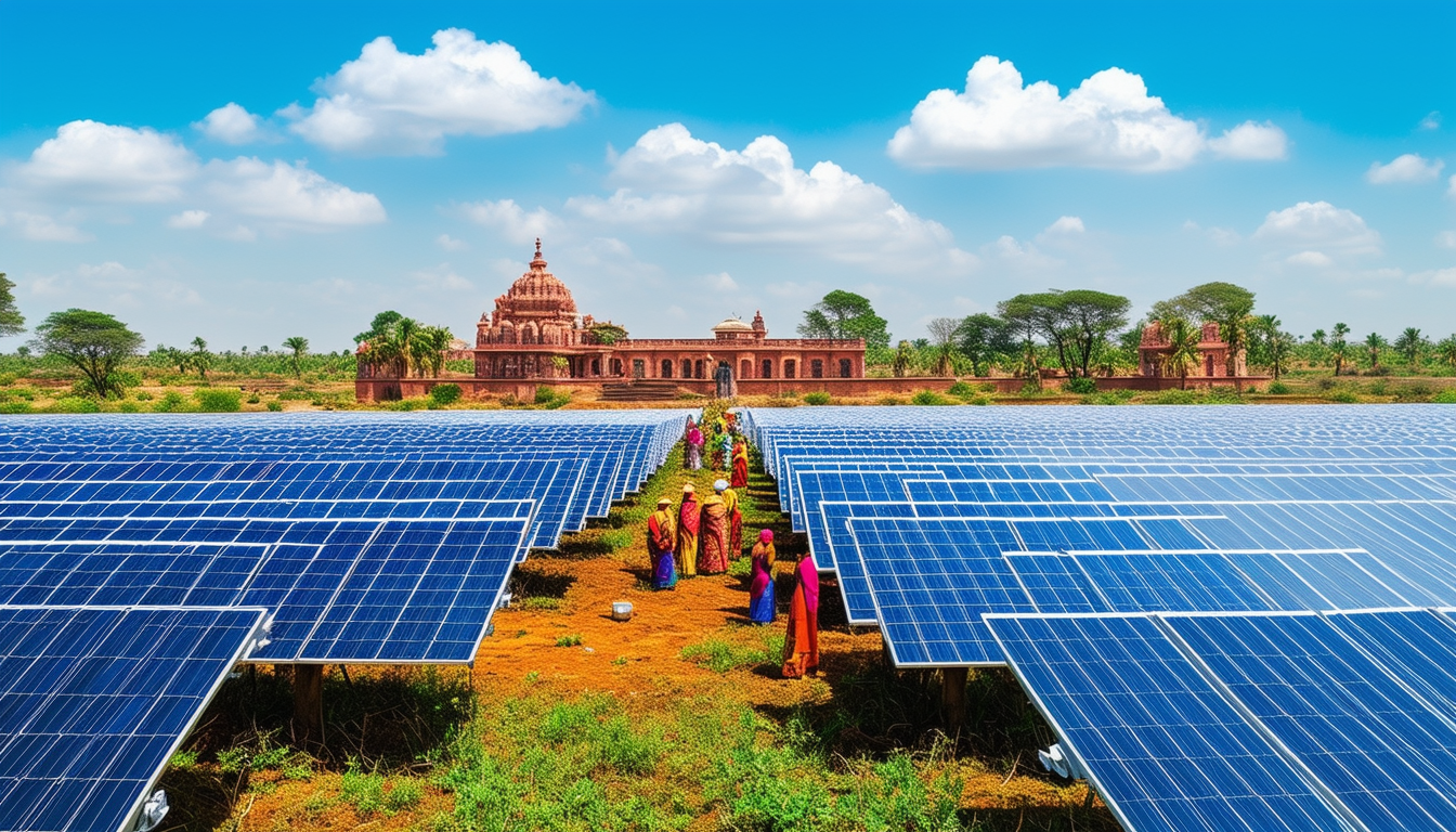 découvrez comment l'inde connaît un essor fulgurant de l'énergie solaire, transformant son paysage énergétique et contribuant à la lutte contre le changement climatique. une analyse des avancées technologiques, des investissements gouvernementaux et des initiatives de durabilité.