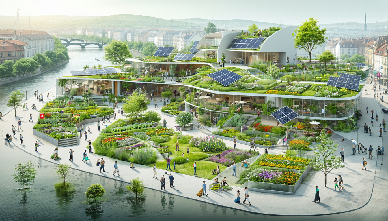 découvrez comment une nouvelle boucle d'autoconsommation collective se développe à l'est de lyon, offrant aux habitants une solution innovante pour produire et partager leur énergie verte localement.
