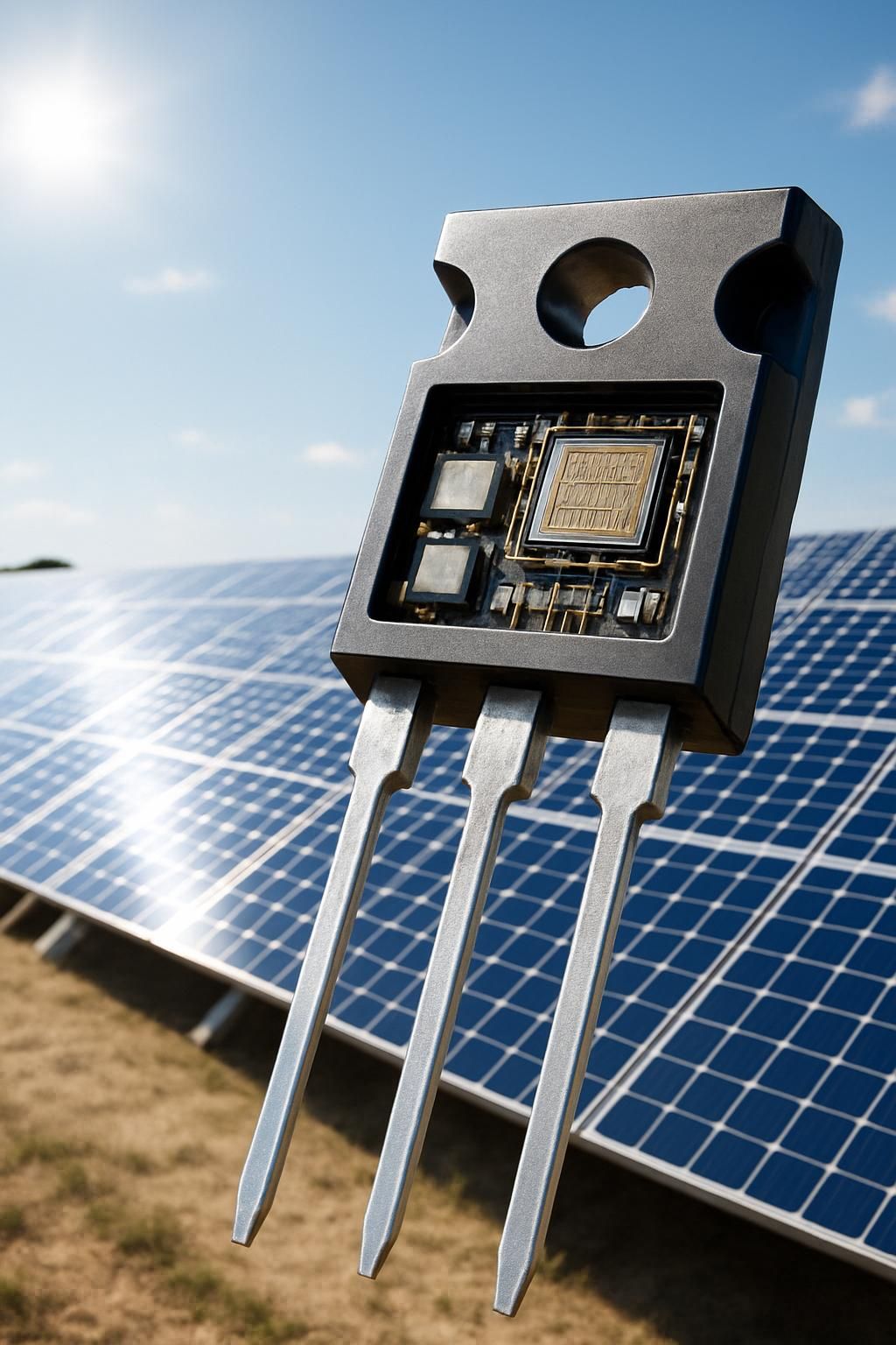 magnachip améliore ses transistors igbt afin d'augmenter la performance et l'efficacité des panneaux solaires pour une production d'énergie renouvelable optimisée.