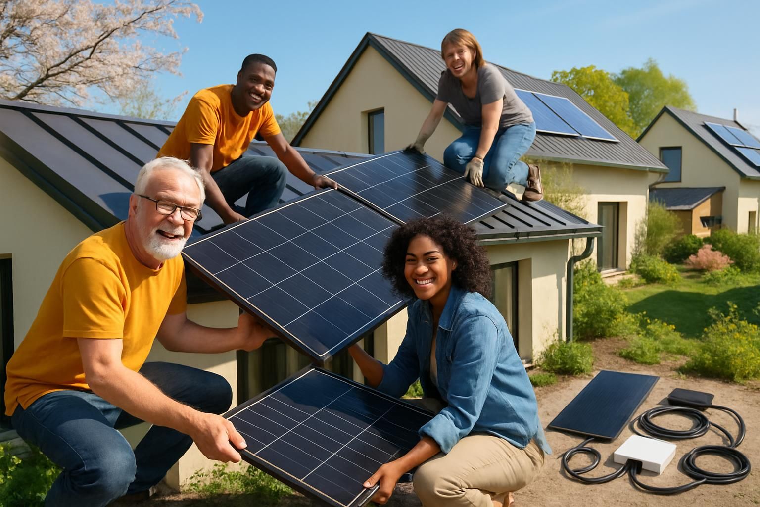 découvrez comment solarcoop lance une campagne solidaire à mornant avec son kit photovoltaïque innovant, offrant des solutions écologiques accessibles et durables pour tous.