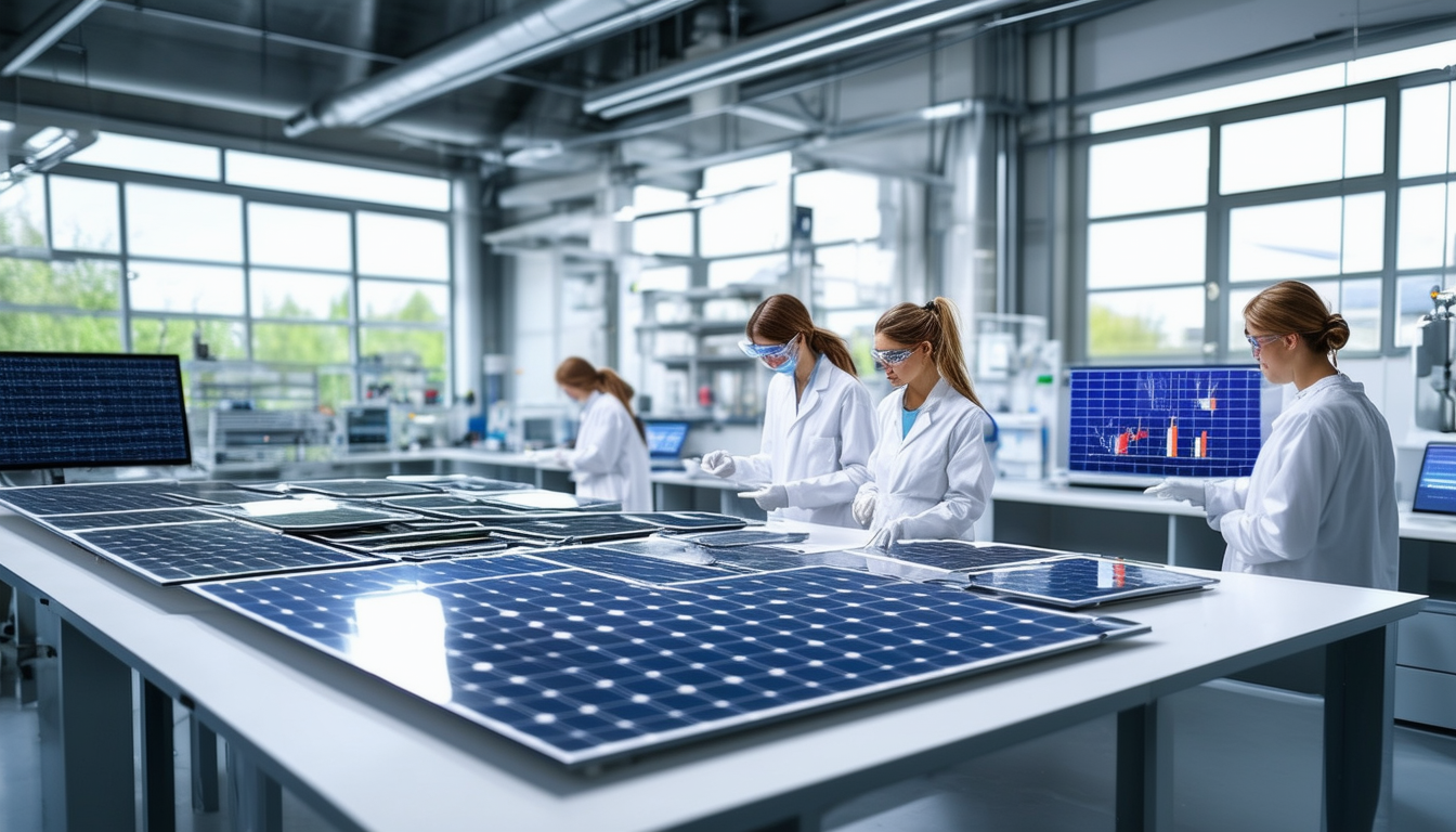 découvrez les dernières innovations en matière de panneaux solaires en pérovskite, présentées par le centre de recherche de jülich. restez informé des avancées prometteuses dans le domaine des énergies renouvelables et de l'impact environnemental positif de ces nouvelles technologies.