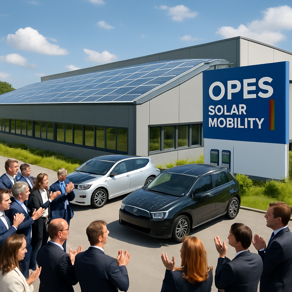 découvrez comment opes solar mobility a inauguré en allemagne une nouvelle usine dédiée à la production de panneaux solaires pour véhicules, une avancée innovante vers la mobilité durable en europe.