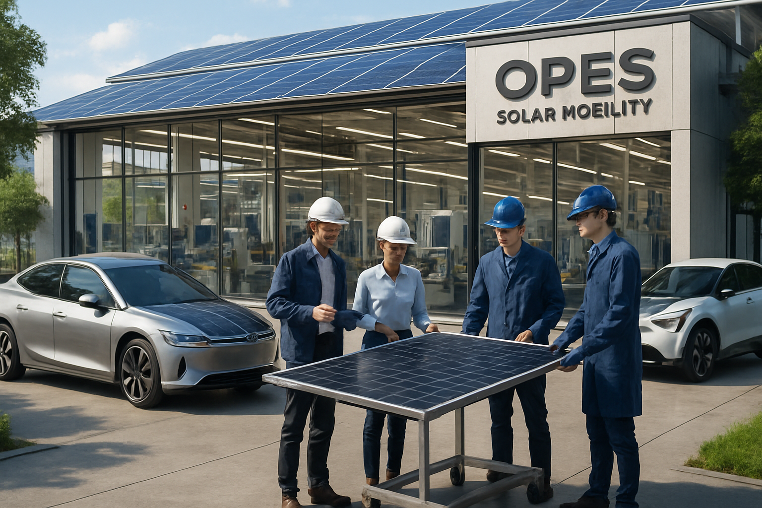 opes solar mobility débute la production de modules vipv innovants, offrant des solutions solaires révolutionnaires pour une mobilité durable et performante.