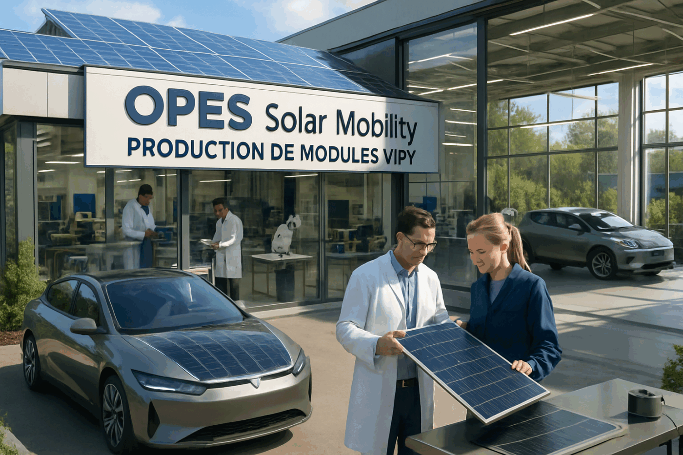 découvrez comment opes solar mobility révolutionne le secteur solaire en lançant la production de modules vipv innovants, offrant performance et durabilité pour la mobilité électrique.