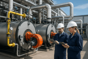 Optimiser les chaudières industrielles pour réduire les oxydes d’azote en oxycombustion
