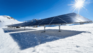 découvrez les panneaux solaires alpins suisses, une innovation révolutionnaire qui fait fondre la neige pour maximiser la production d'énergie renouvelable même en hiver.