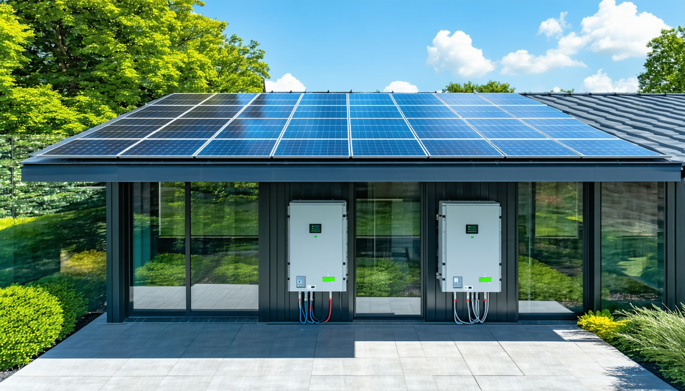 découvrez comment l'association de panneaux solaires, d'onduleurs performants et de fenêtres à auvents crée une solution efficace pour optimiser l'énergie durable dans votre habitation ou bâtiment.