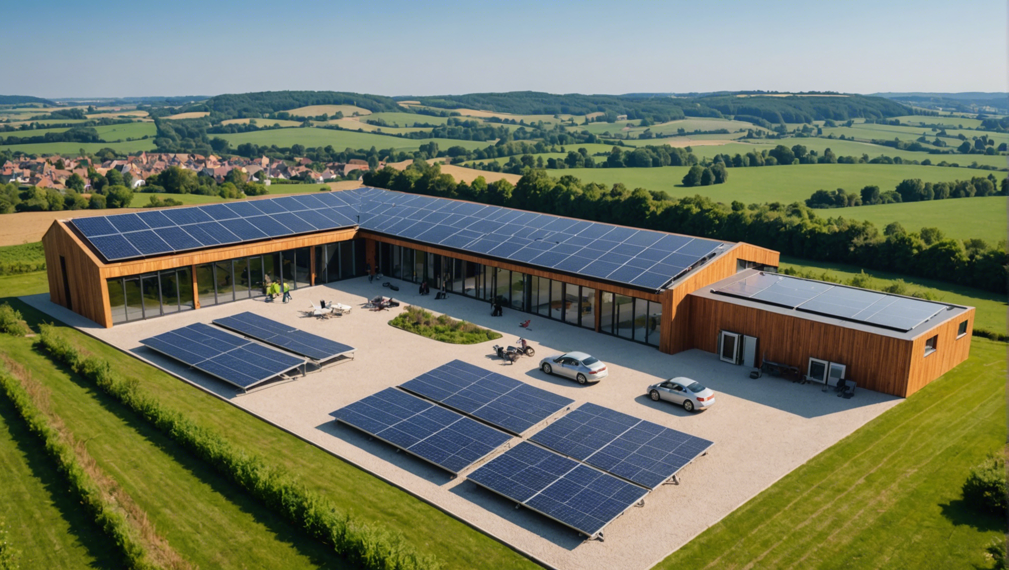 découvrez comment concilier esthétique et économie d'énergie à travers l'intégration de panneaux solaires dans l'architecture.